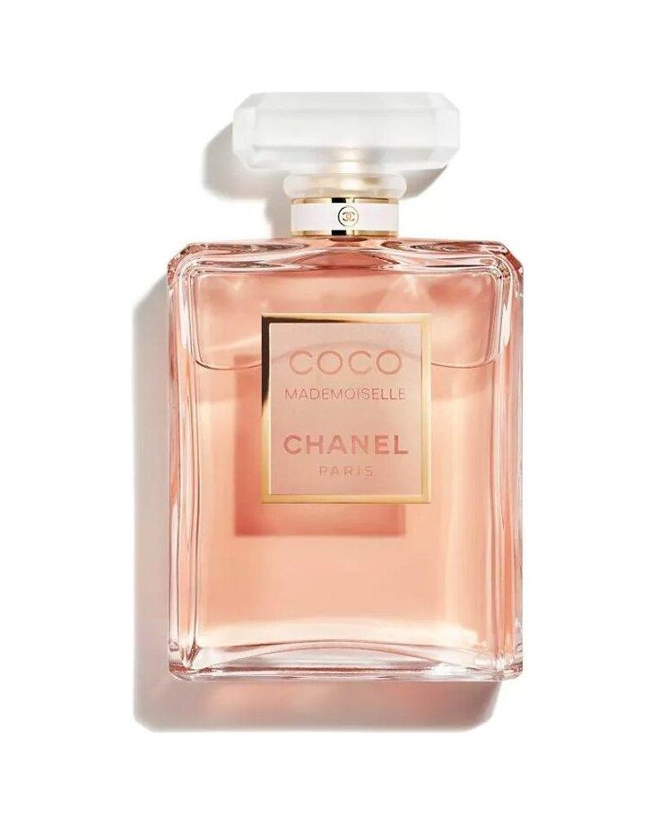 Chanel Coco Mademoiselle bottle, retailer product photograph